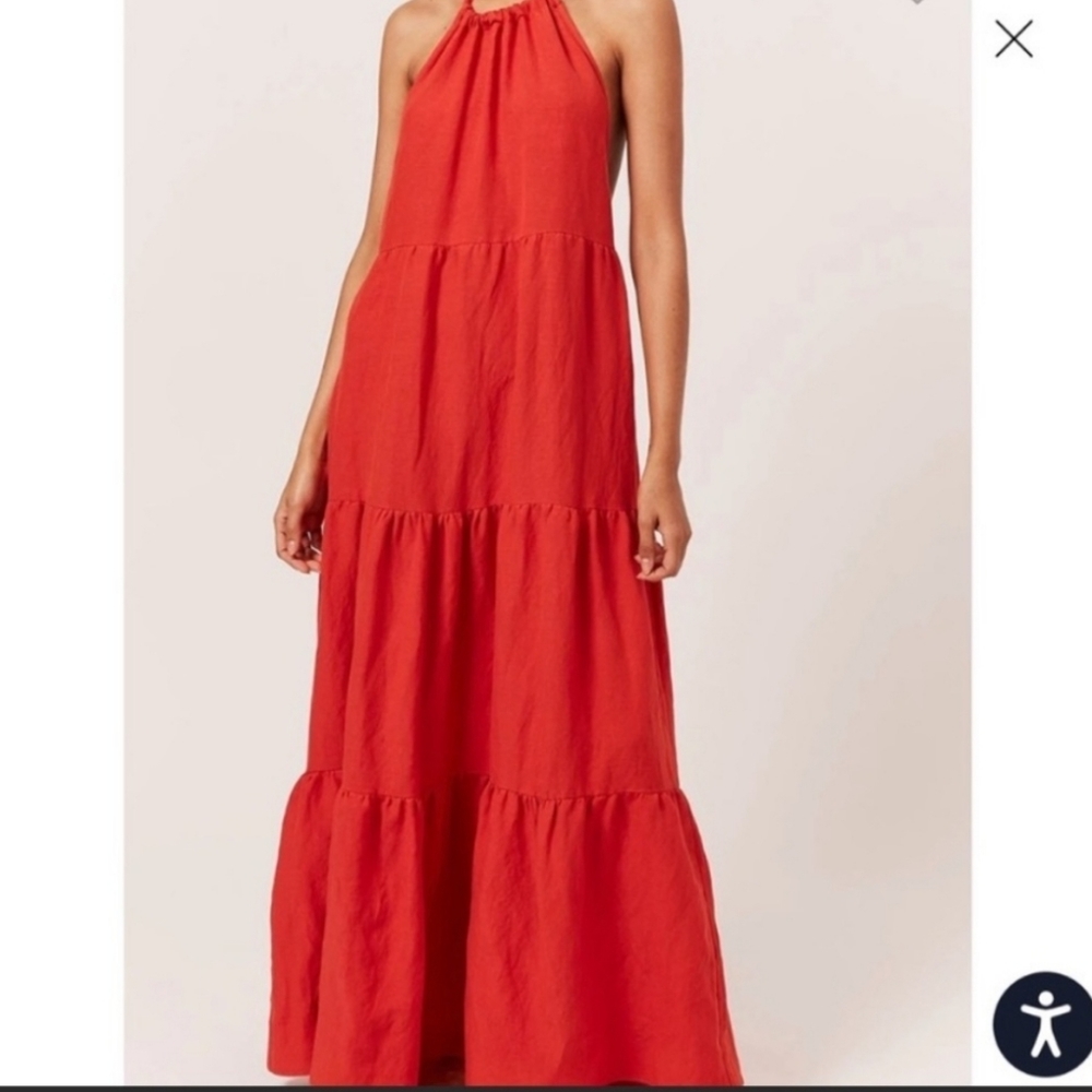 NWT Solid & Striped Britney Dress - Candy Red / Size S